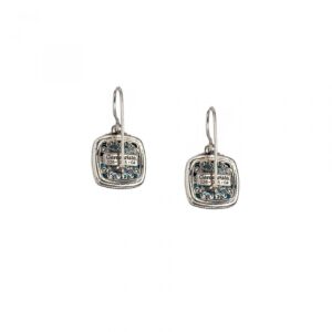 Aegean colors earrings in sterling silver - Image 2
