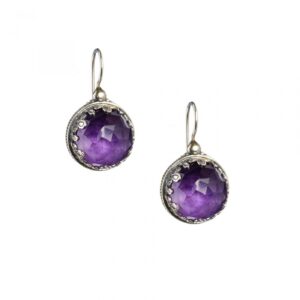 Aegean colors big round earrings in sterling silver - Image 5