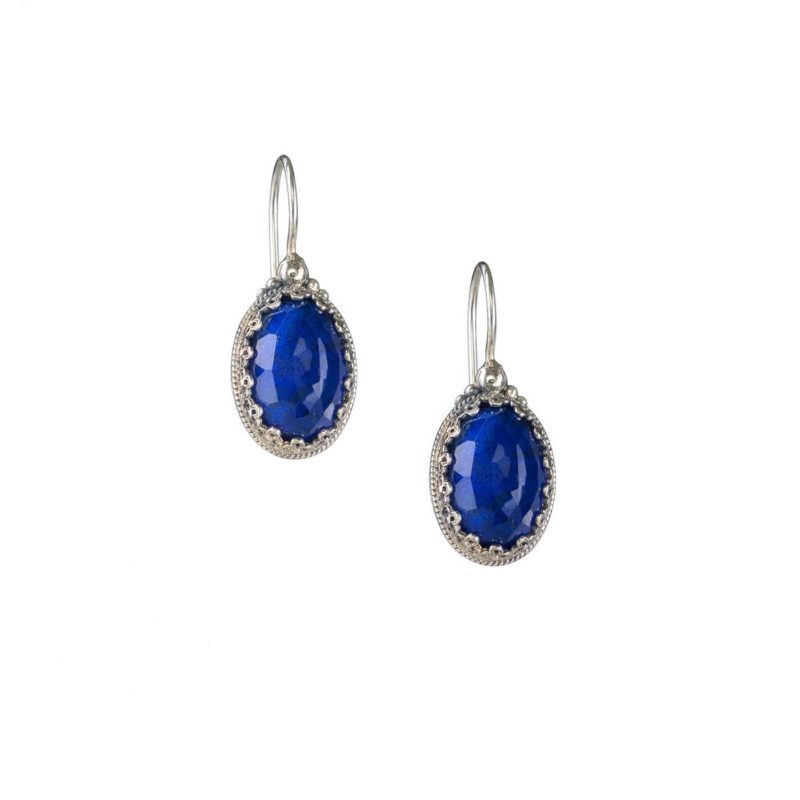 Aegean colors earrings in Sterling Silver