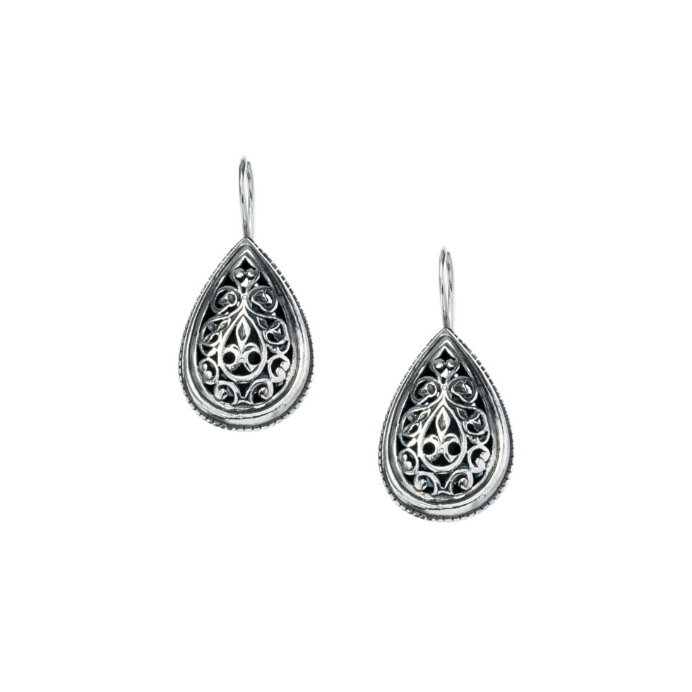 Garden Shadows Drop earrings in Sterling Silver