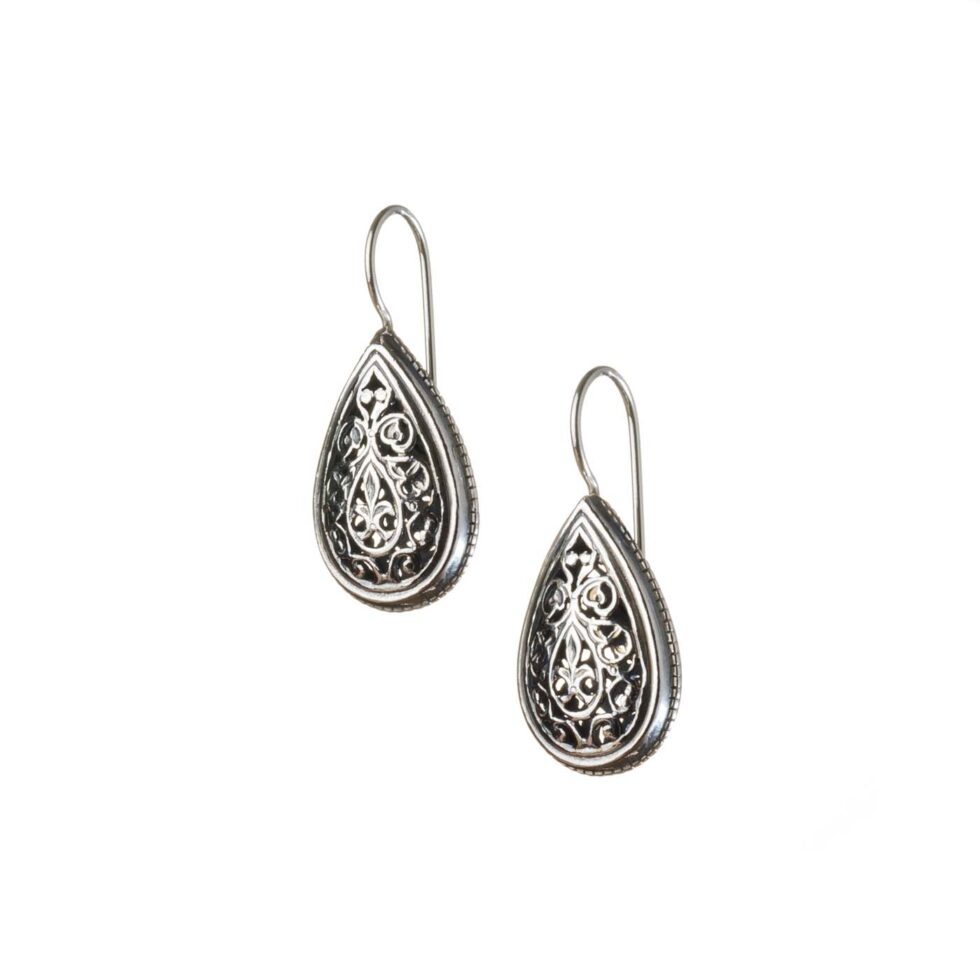 Garden Shadows Drop earrings in Sterling Silver