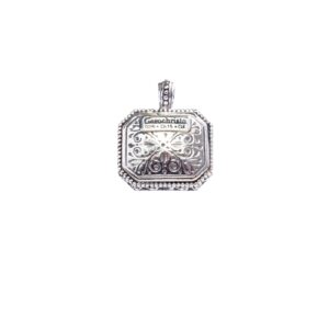 Garden Shadows Polygon pendant in Sterling Silver - Image 2