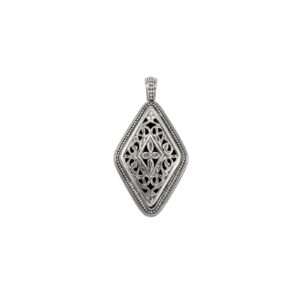 Garden Shadows Kite Pendant in Sterling Silver - Image 6