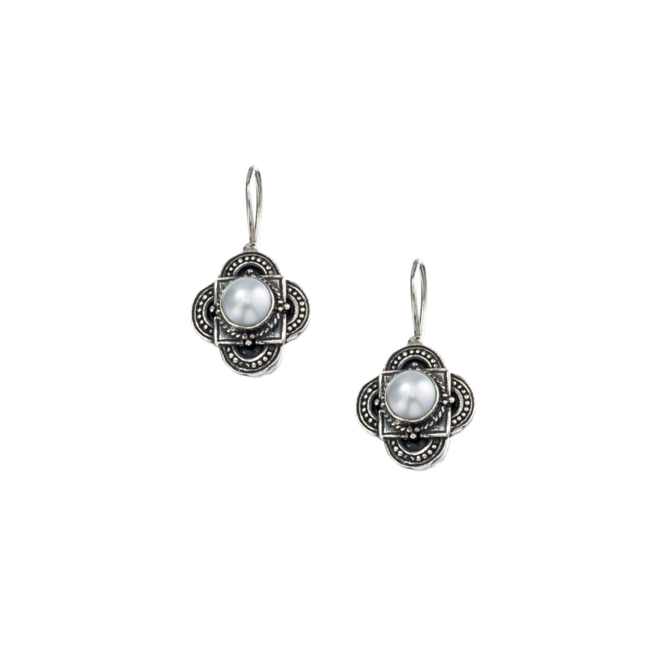 Cyclades earrings in Sterling Silver