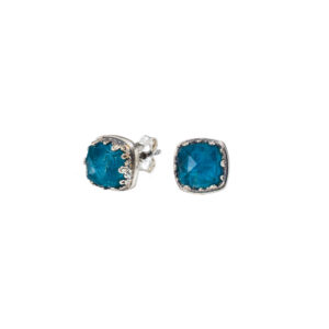 Aegean colors stud earrings in sterling silver - Image 7