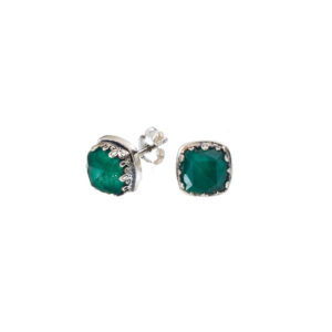 Aegean colors stud earrings in sterling silver - Image 6