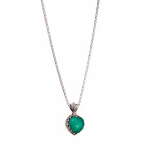 Aegean colors heart pendant in Sterling Silver - Image 3