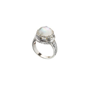 Iris ring in Sterling Silver