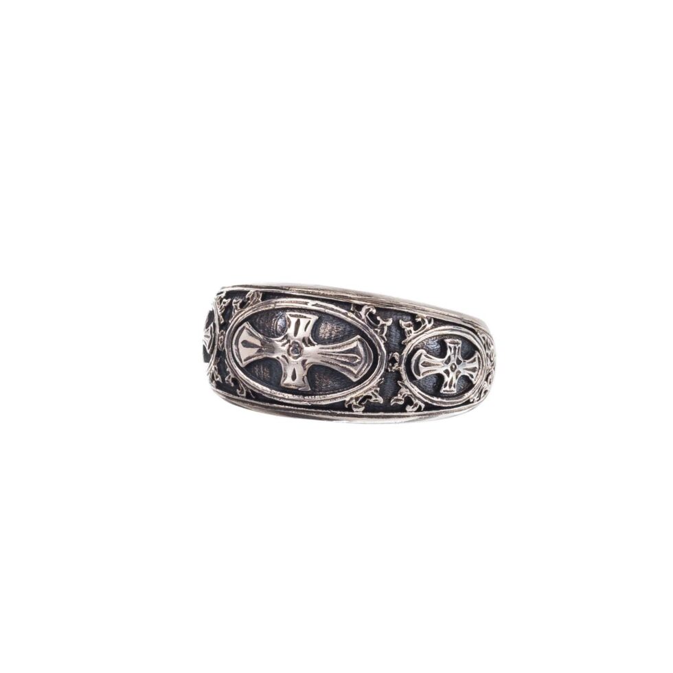 Patmos ring in Sterling Silver