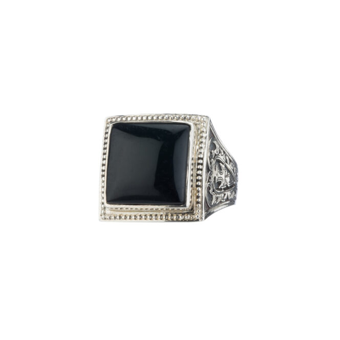 Classic ring in Sterling Silver with natural stone - Image 5