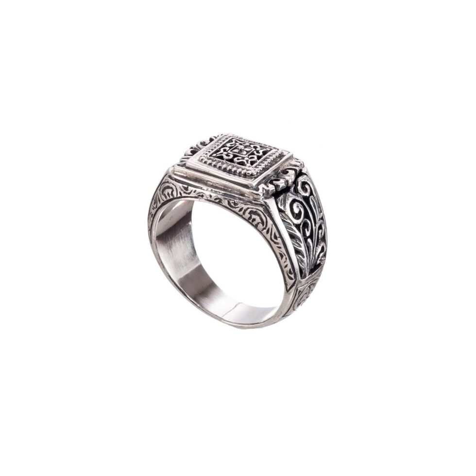 Classic ring in Sterling Silver