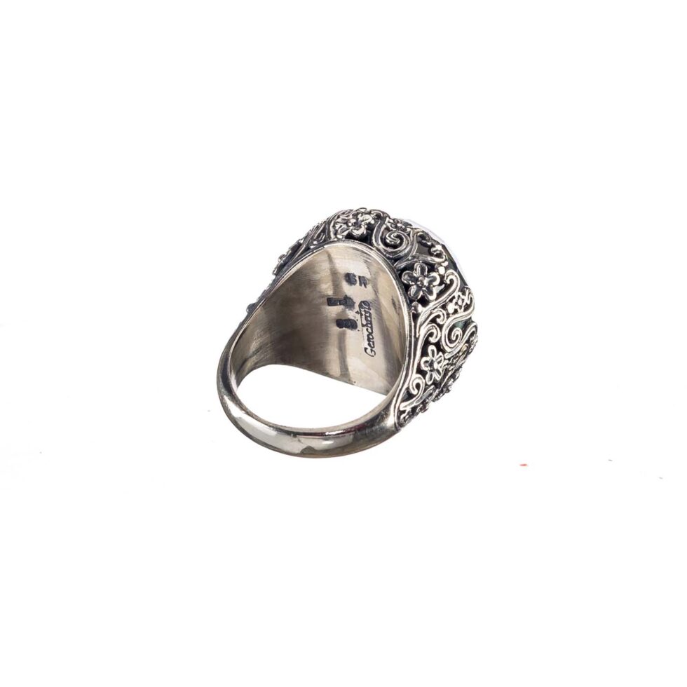 Anthemis ring in Sterling Silver