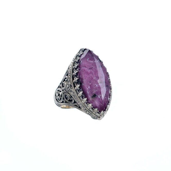 Aegean colors ring in Sterling Silver. - Image 3