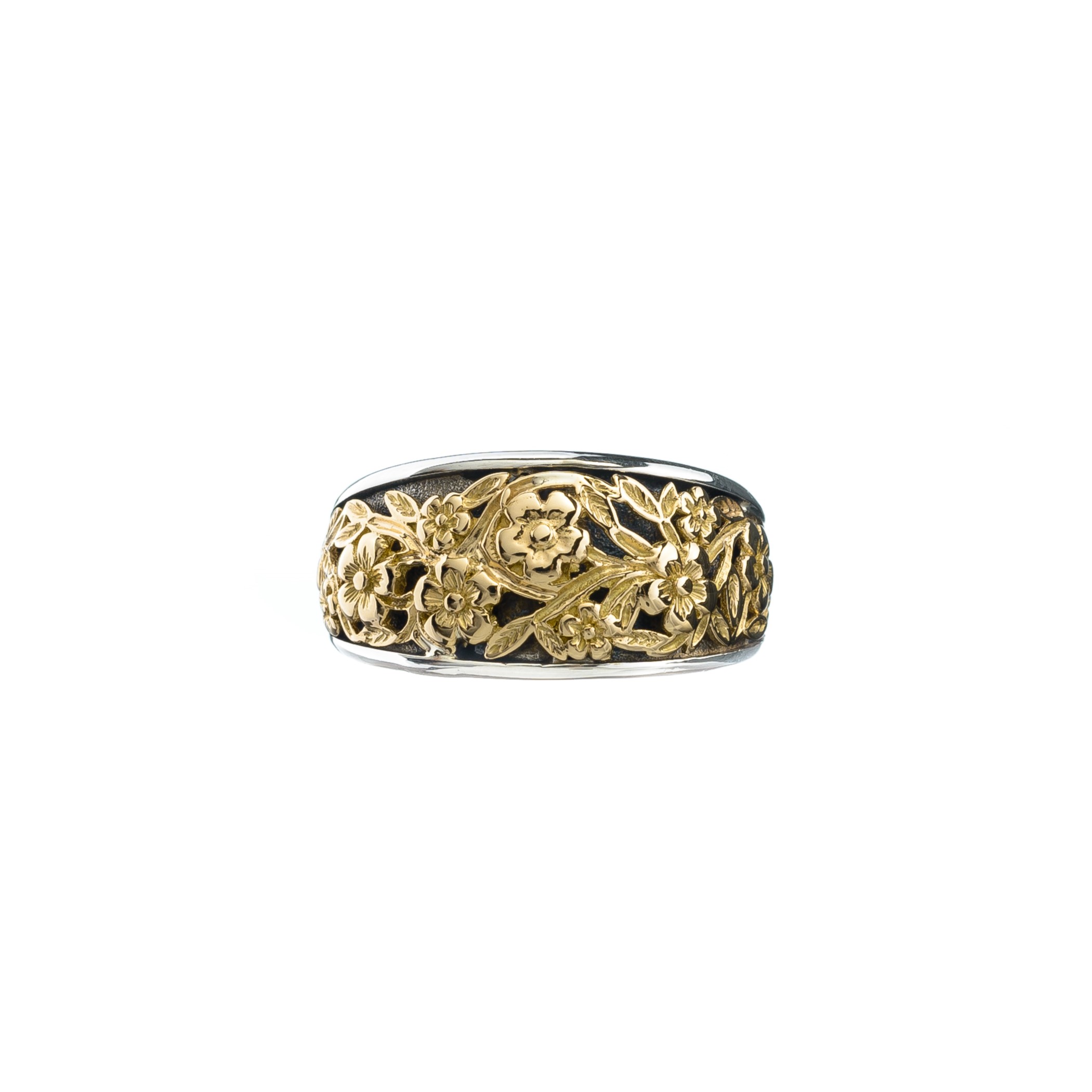 Harmony ring in 18K Gold and Sterling Silver