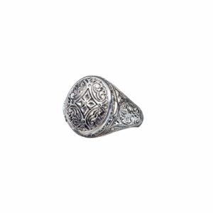 Locket ring in Sterling Silver