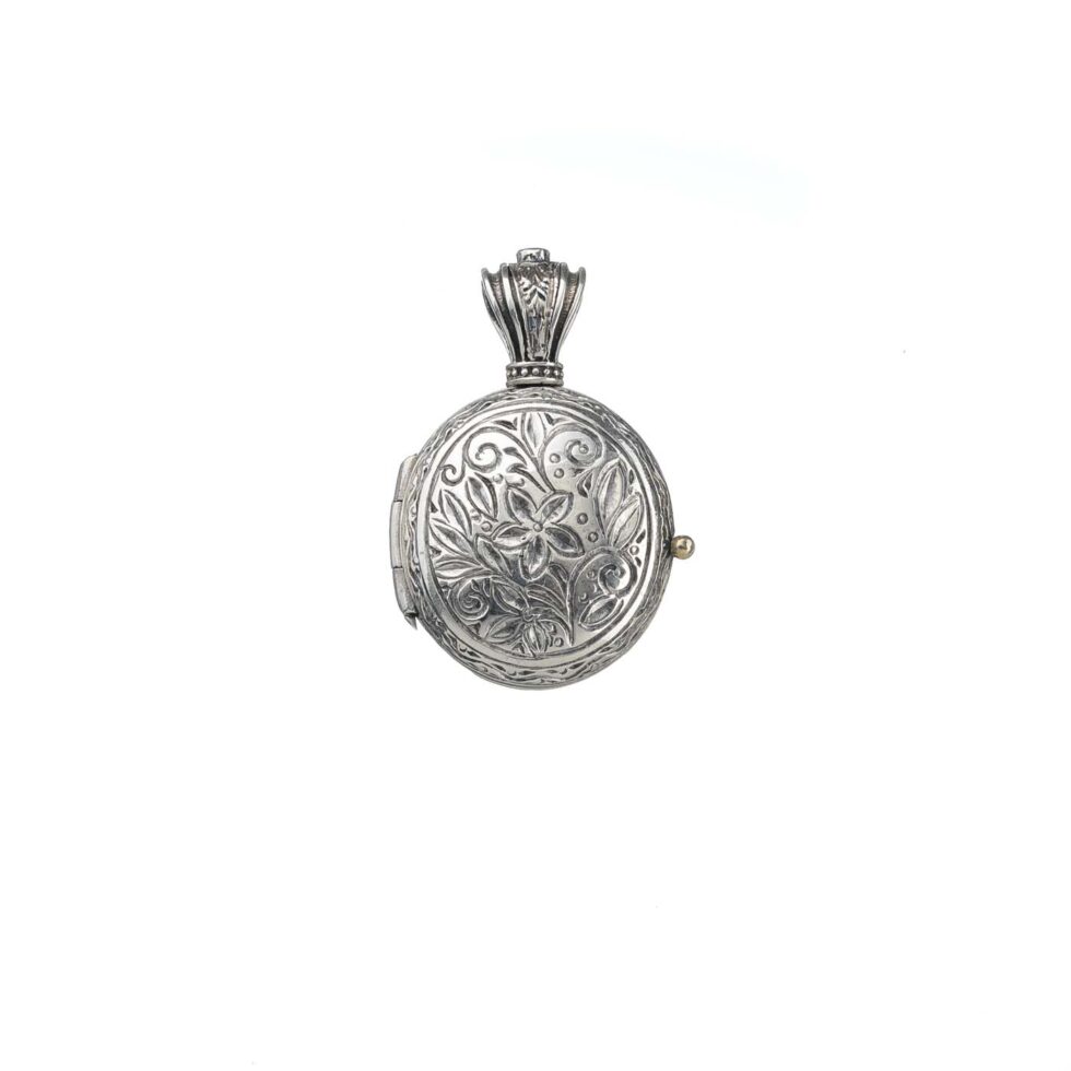 Locket pendant in Sterling Silver
