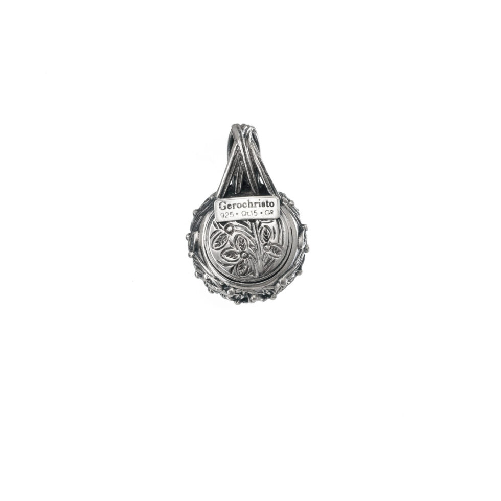 Cyclamin pendant in Sterling Silver