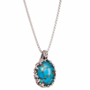 Cyclamin pendant in Sterling Silver