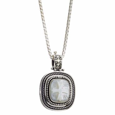 Signet pendant in Sterling Silver