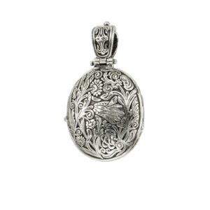 Locket pendant in Sterling Silver