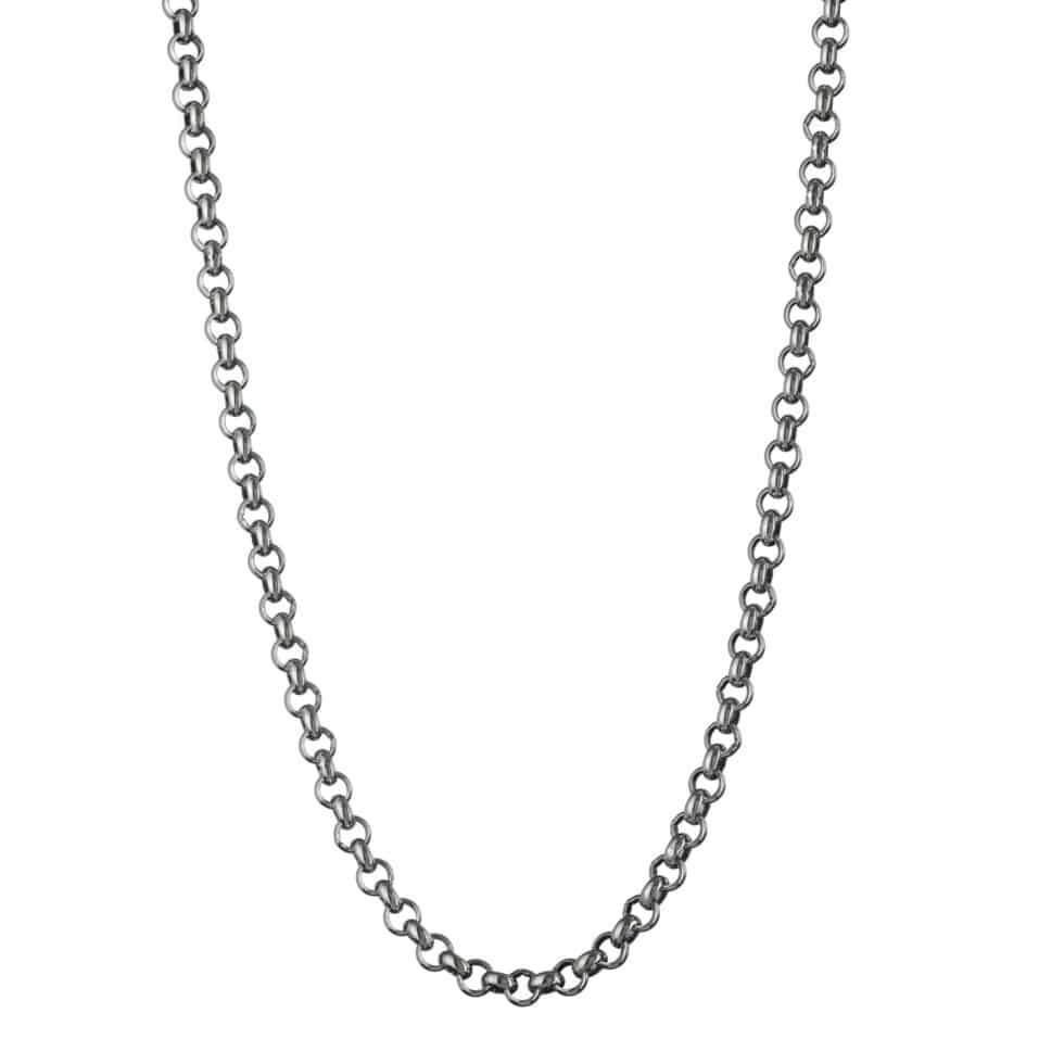 Rolo Chain in sterling silver