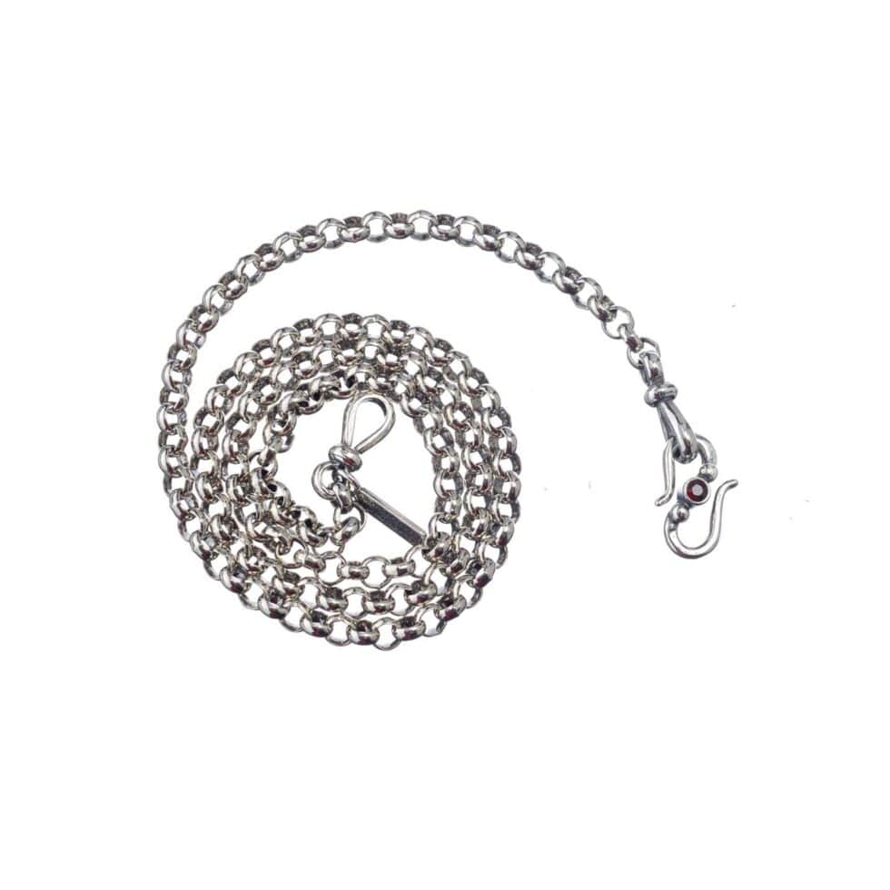 Rolo Chain in sterling silver