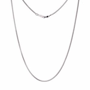 Box chain in sterling silver 2.10mm
