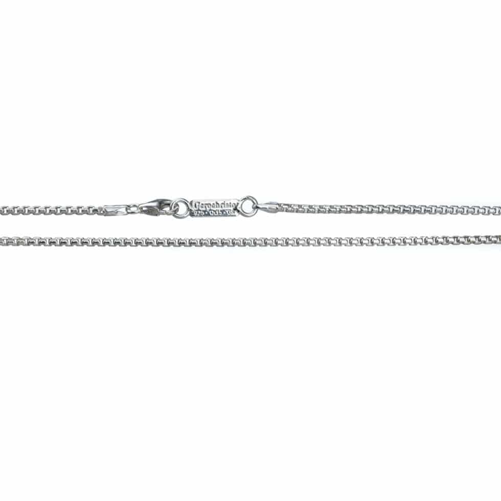 Box chain in sterling silver 1.9mm