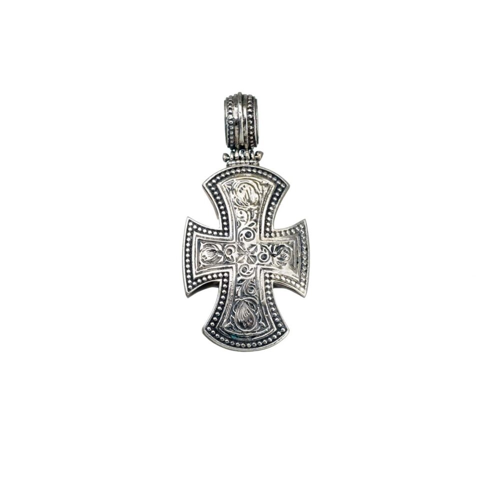 Maltese Patmos cross in Sterling Silver