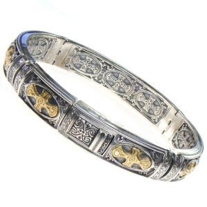Patmos Bracelet in 18K Gold and Sterling Silver - Image 3
