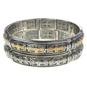 Patmos Bracelet in 18K Gold and Sterling Silver - Image 5