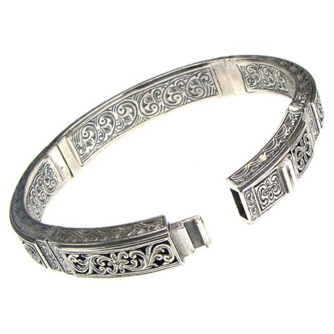 Garden Shadows bracelet in Sterling Silver