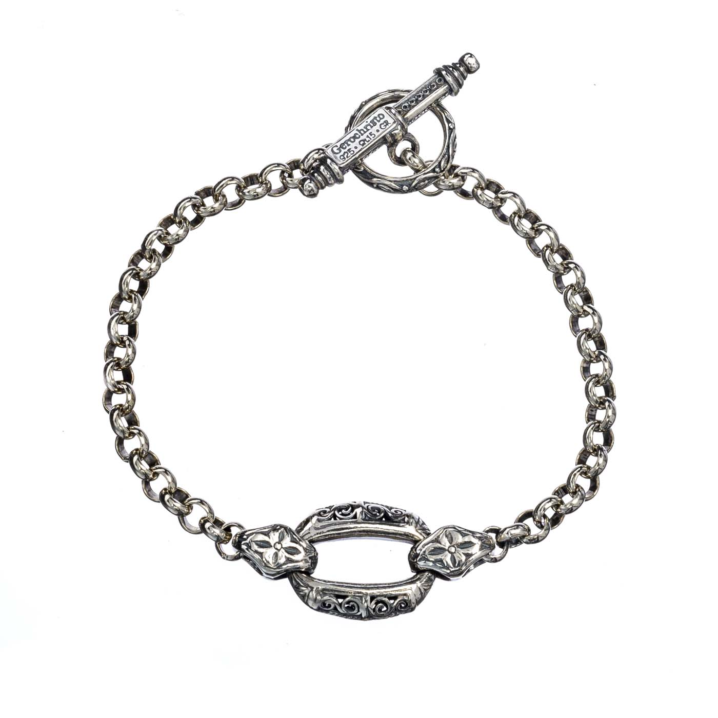Classical bracelet in Sterling Silver - Gerochristo Jewelry