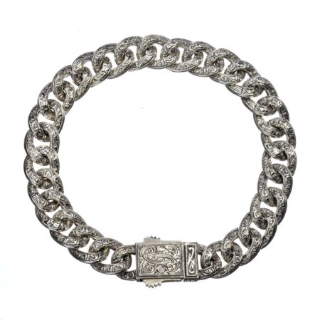 Classic chain bracelet in Sterling Silver