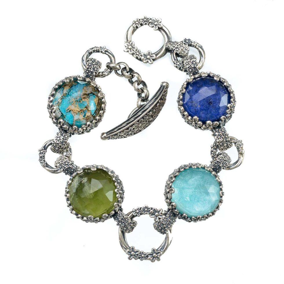 Anthemis bracelet in Sterling Silver