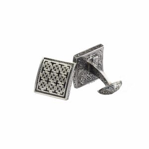 Monastiraki cufflinks in Sterling Silver - Image 2