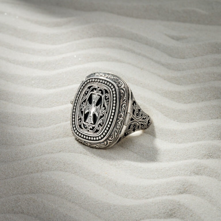 Locket ring in Sterling Silver - Image 2