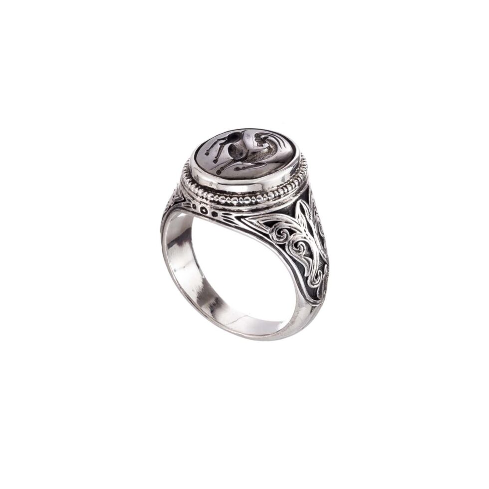 Signet ring in Sterling Silver