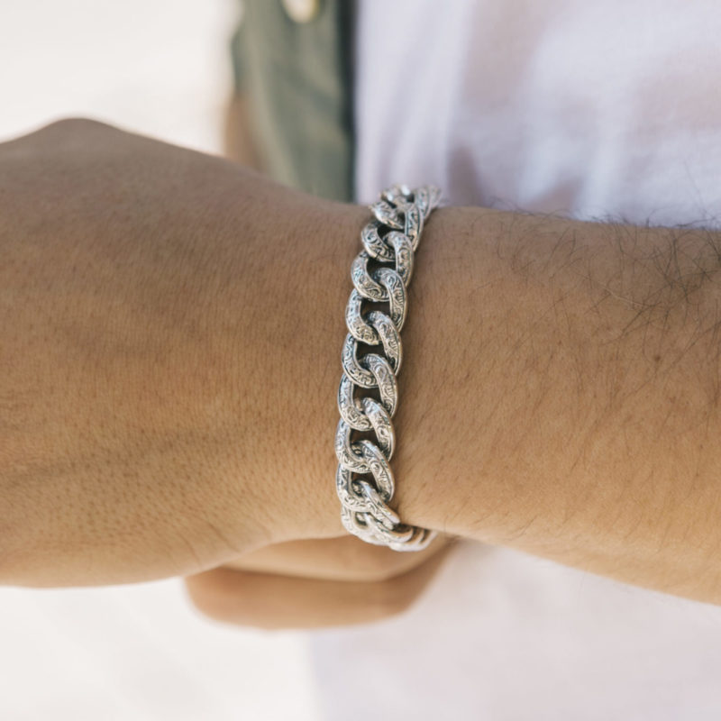 Classic chain bracelet in Sterling Silver
