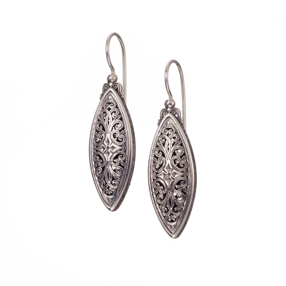 Mediterranean earrings in Sterling Silver