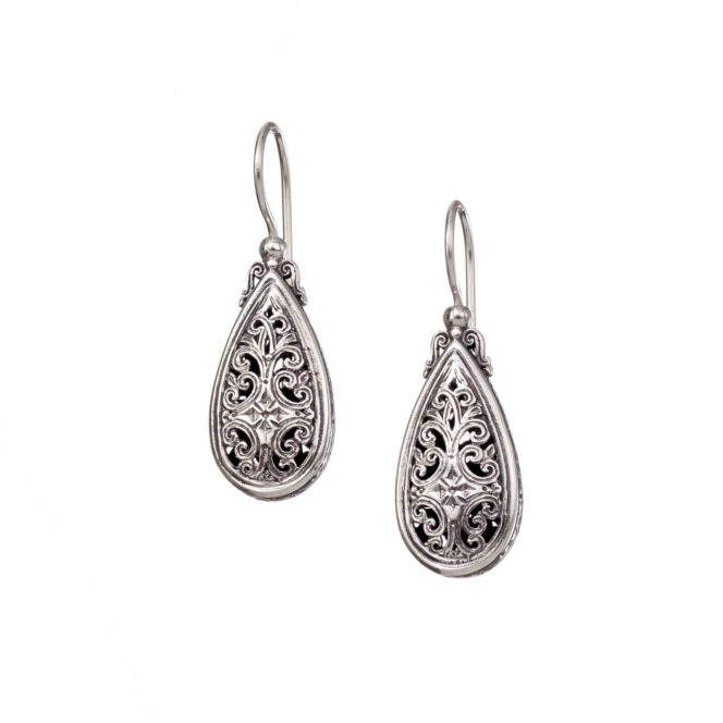 Mediterranean Drop earrings in Sterling Silver - Image 3