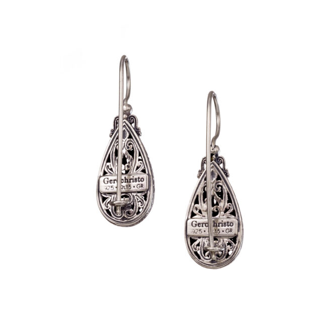 Mediterranean Drop earrings in Sterling Silver - Image 4