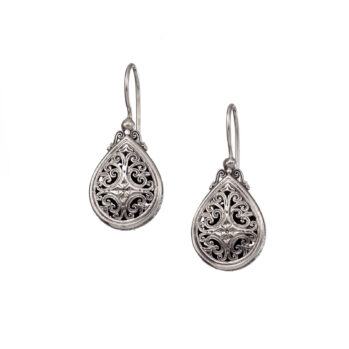 Mediterranean Drop Earrings in Sterling Silver
