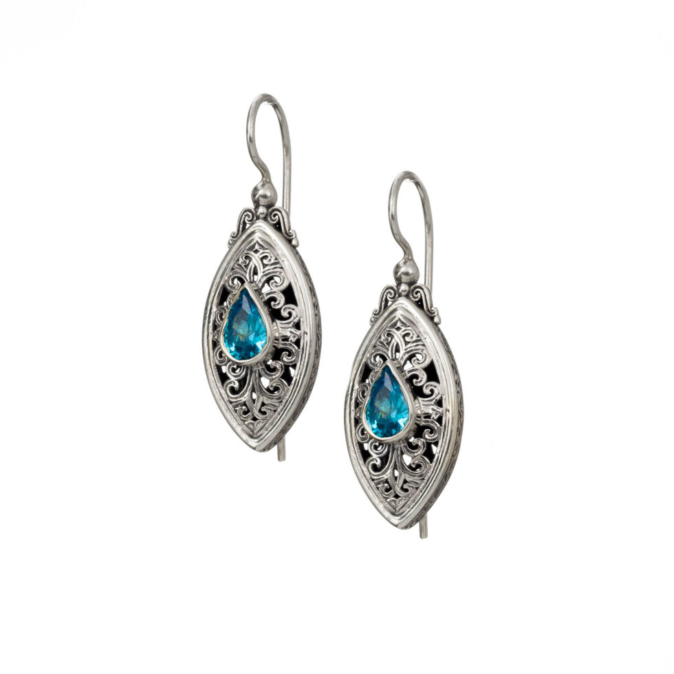 Mediterranean earrings in Sterling Silver