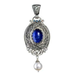 Aegean colors pendant in Sterling Silver - Image 4