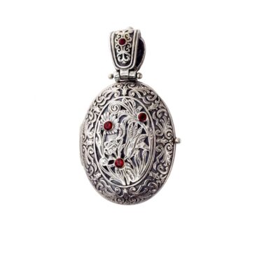 Locket pendant in Sterling Silver
