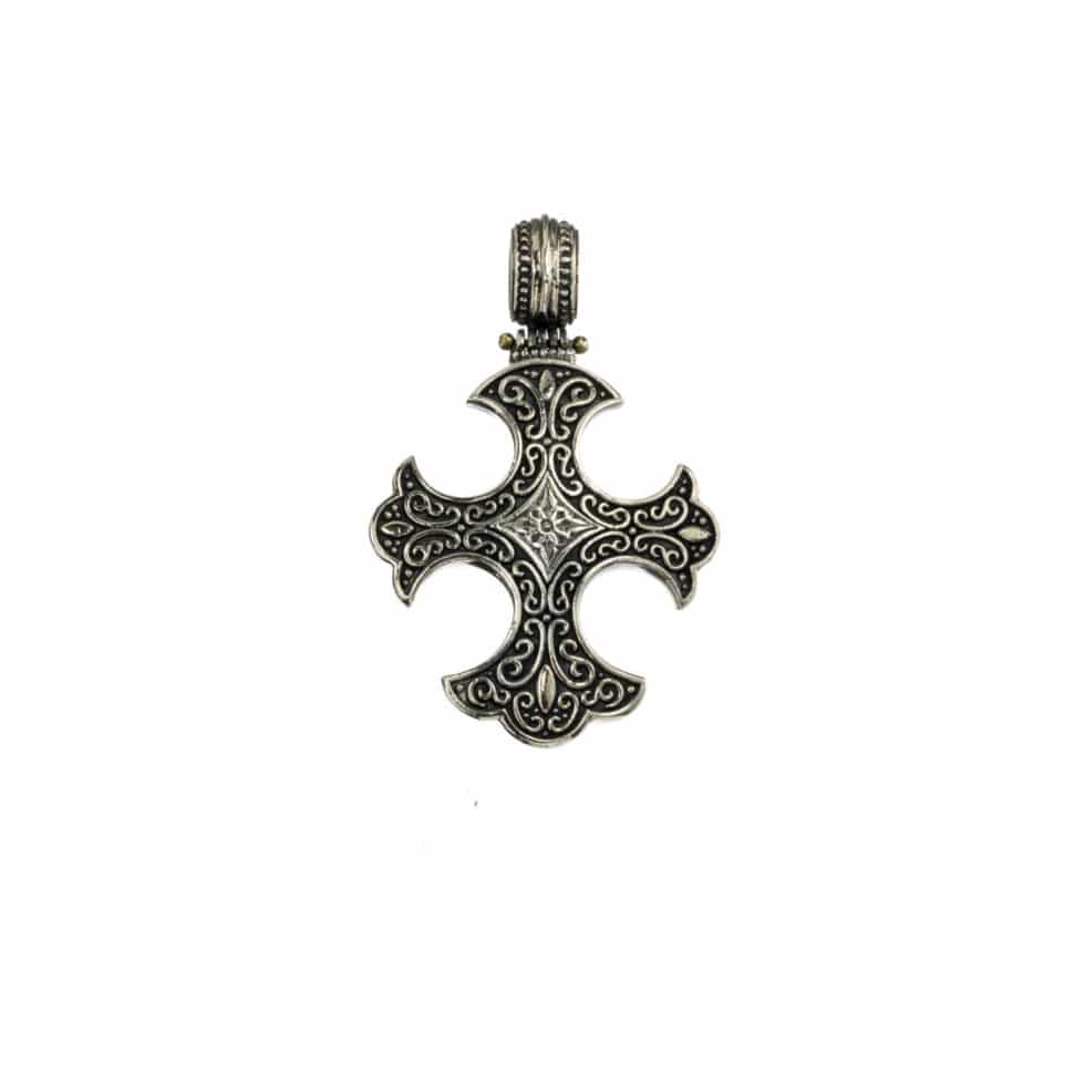 Patmos Cross in Sterling Silver