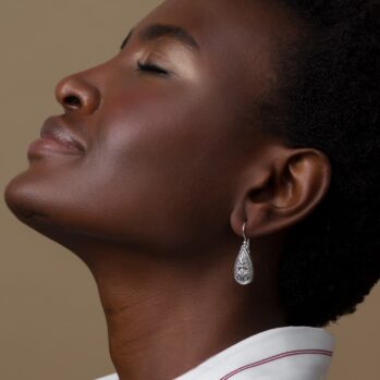 Mediterranean Drop earrings in Sterling Silver