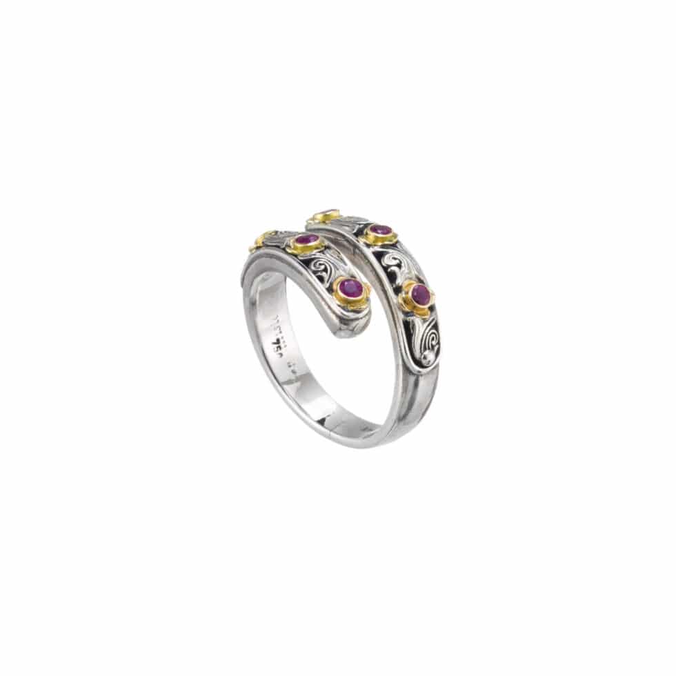 Nefeli Ring in 18K Gold and Sterling Silver