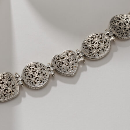 Mediterranean Bracelet in 18K Gold and Sterling Silver - Image 3